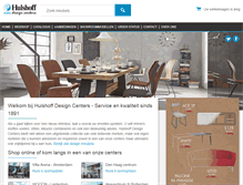 Tablet Screenshot of hulshoffwonen.nl